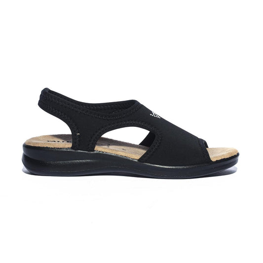 VALLEVERDE 25322 NERO Sandali Donna 