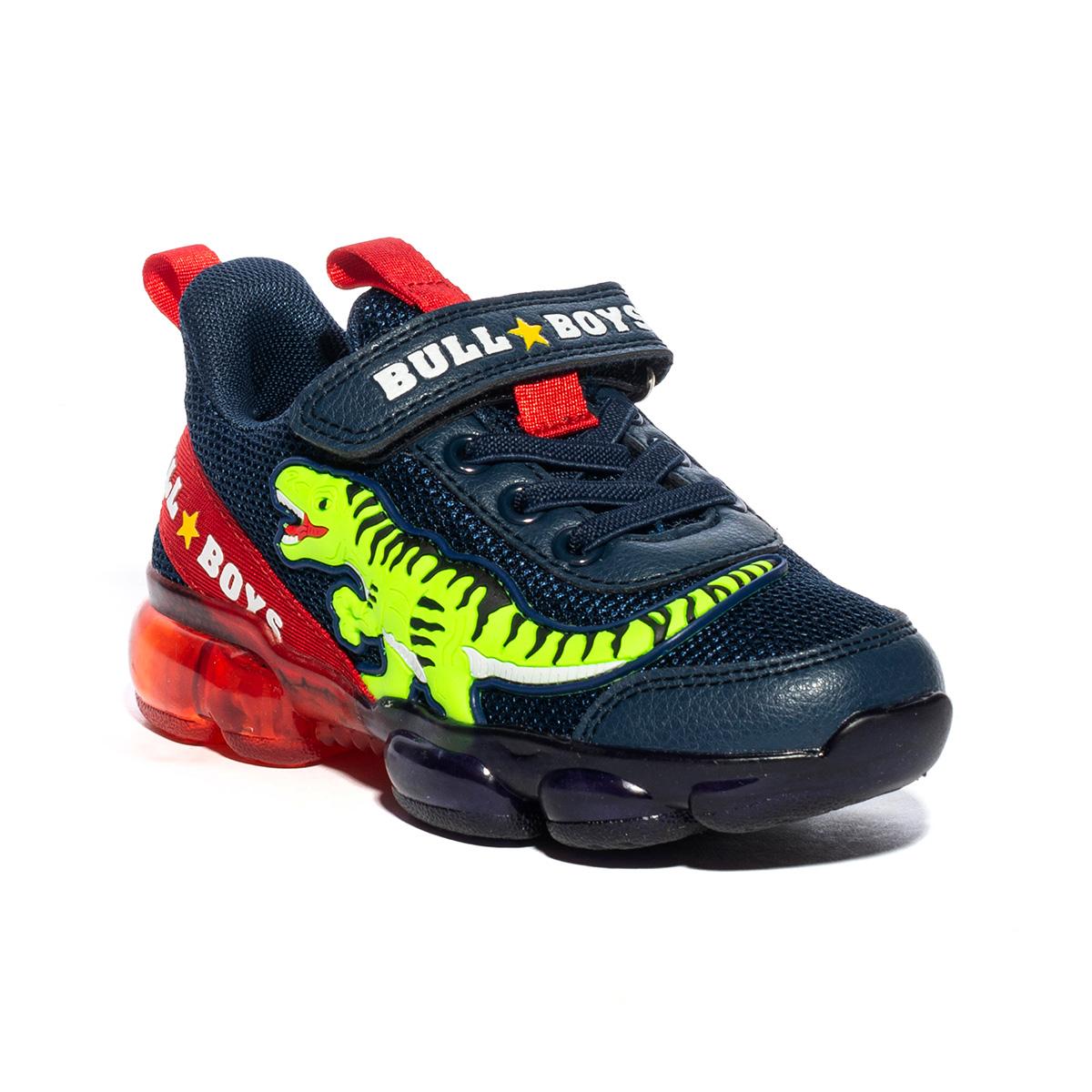 BULL BOYS DNAL2130 BLU ROYAL Sneakers Bambino 
