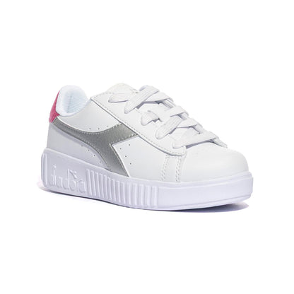 DIADORA 101.181542 LAMPONE ARGENTO Sneakers Bambina 