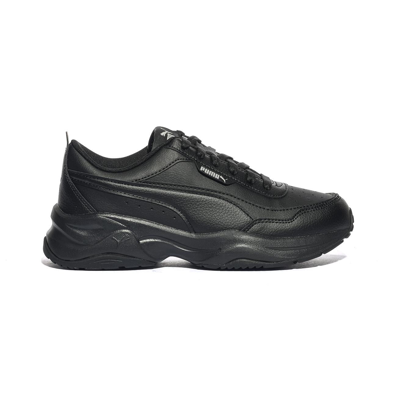 PUMA 371125-01 BLACK SILVER Sneakers Donna 
