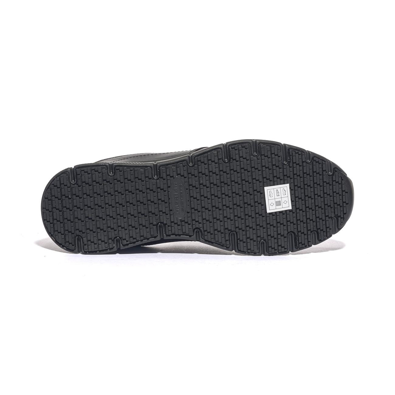 SKECHERS 77157EC BLK Slip-on Uomo 