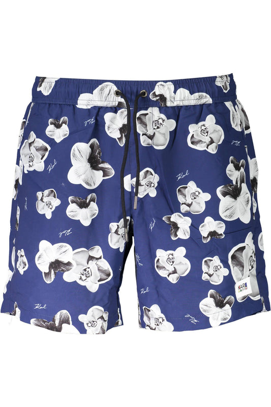 KARL LAGERFELD KL20MBM12_50678C6_BLUNAVY Blu Costumi Uomo 