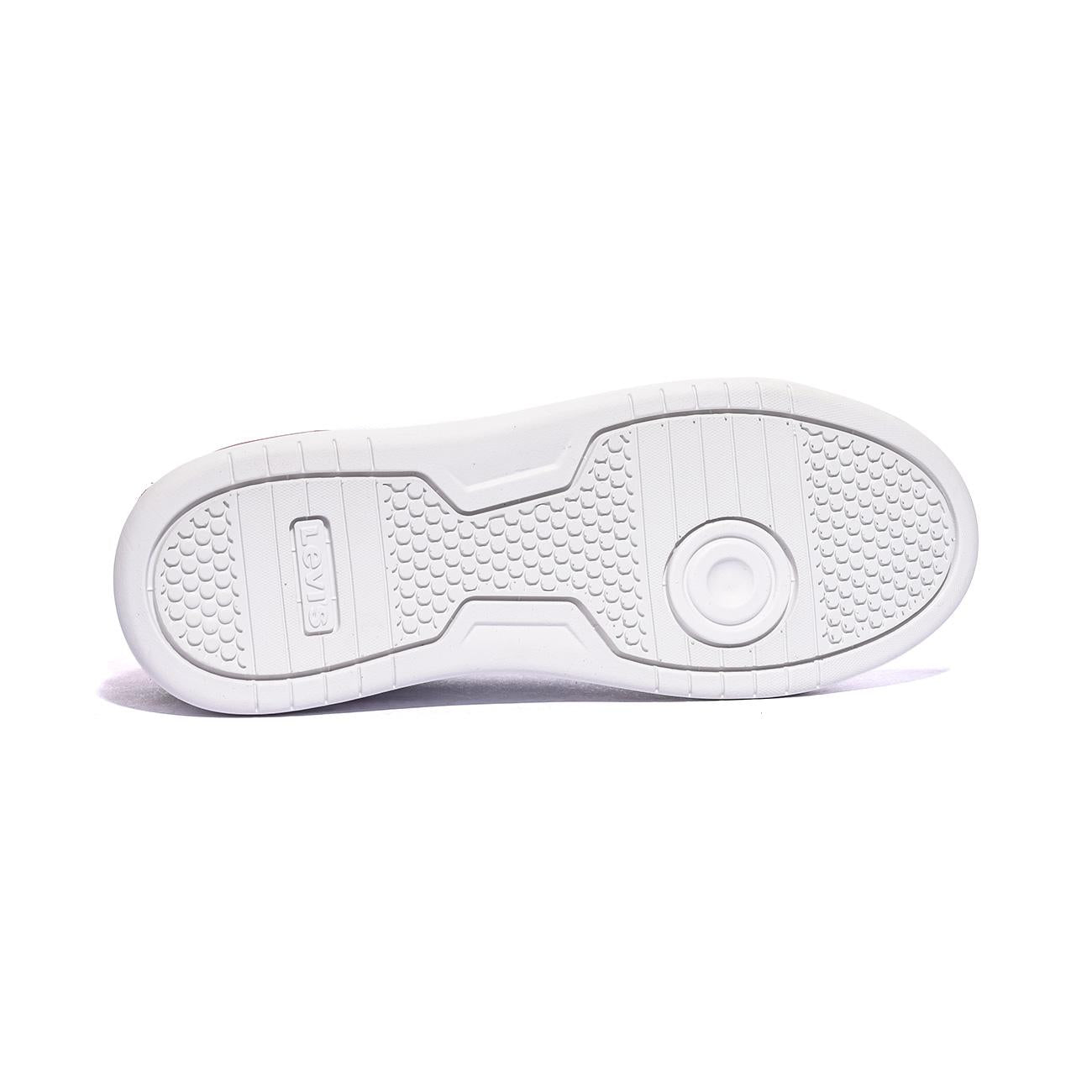 LEVI'S VDUT0004T WHITE NAVY RED Sneakers Bambino 