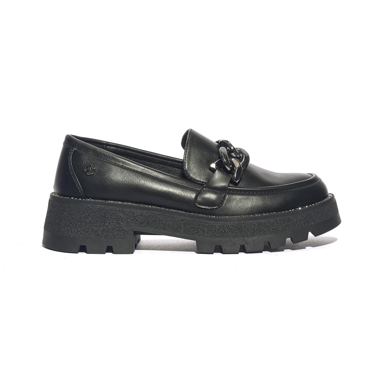 LUMBERJACK 102230337 BLACK Mocassini Donna 