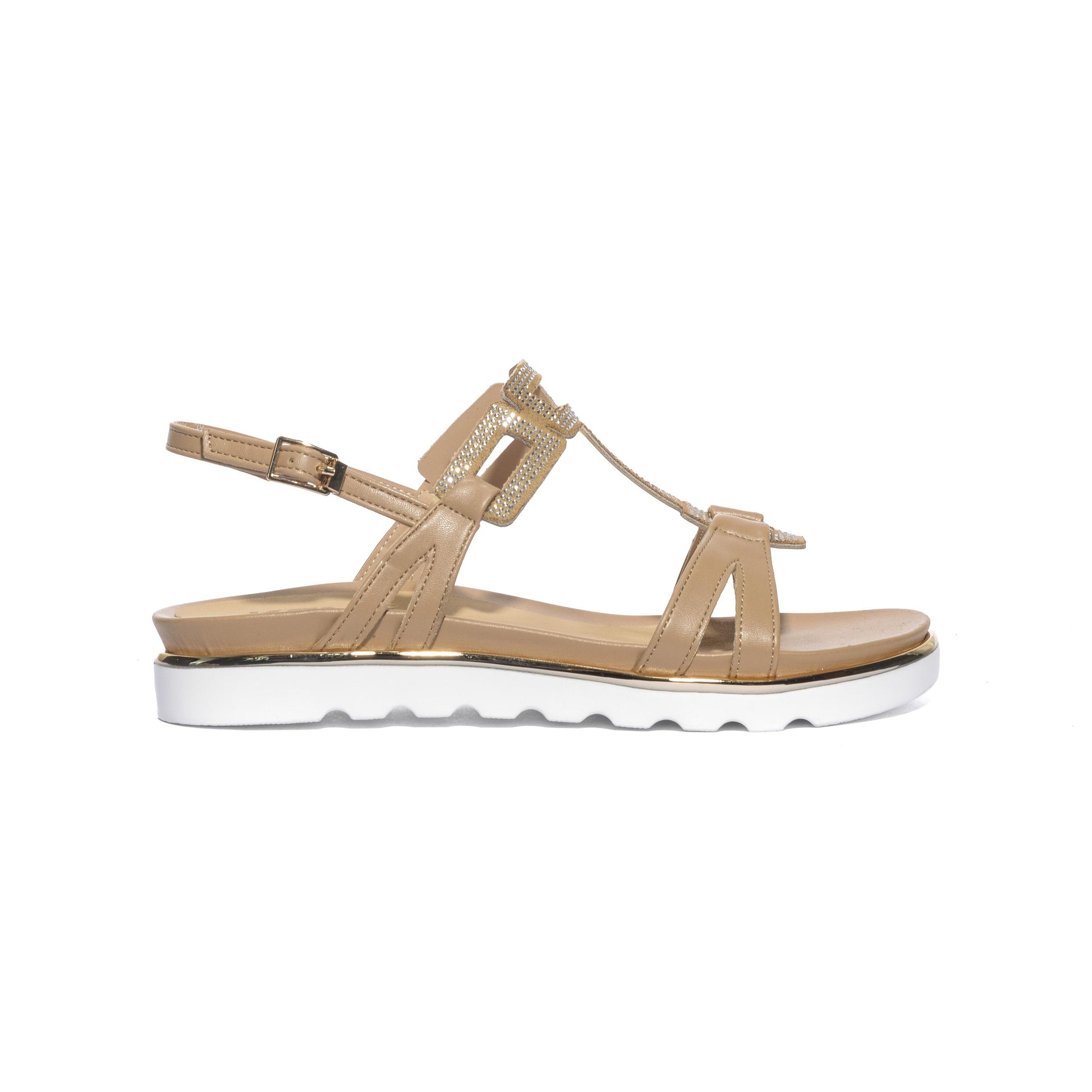 KEYS K12253 CAMEL Sandali Donna 