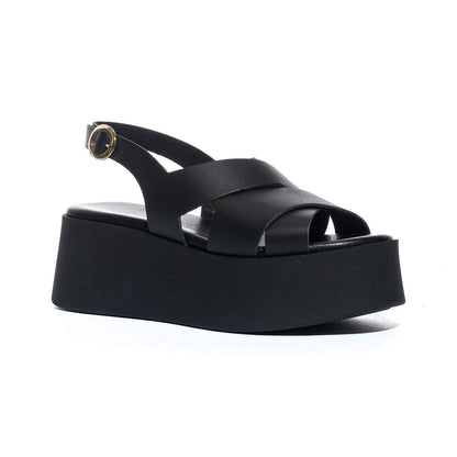 FRAU 88T6 NERO Sandali Donna 