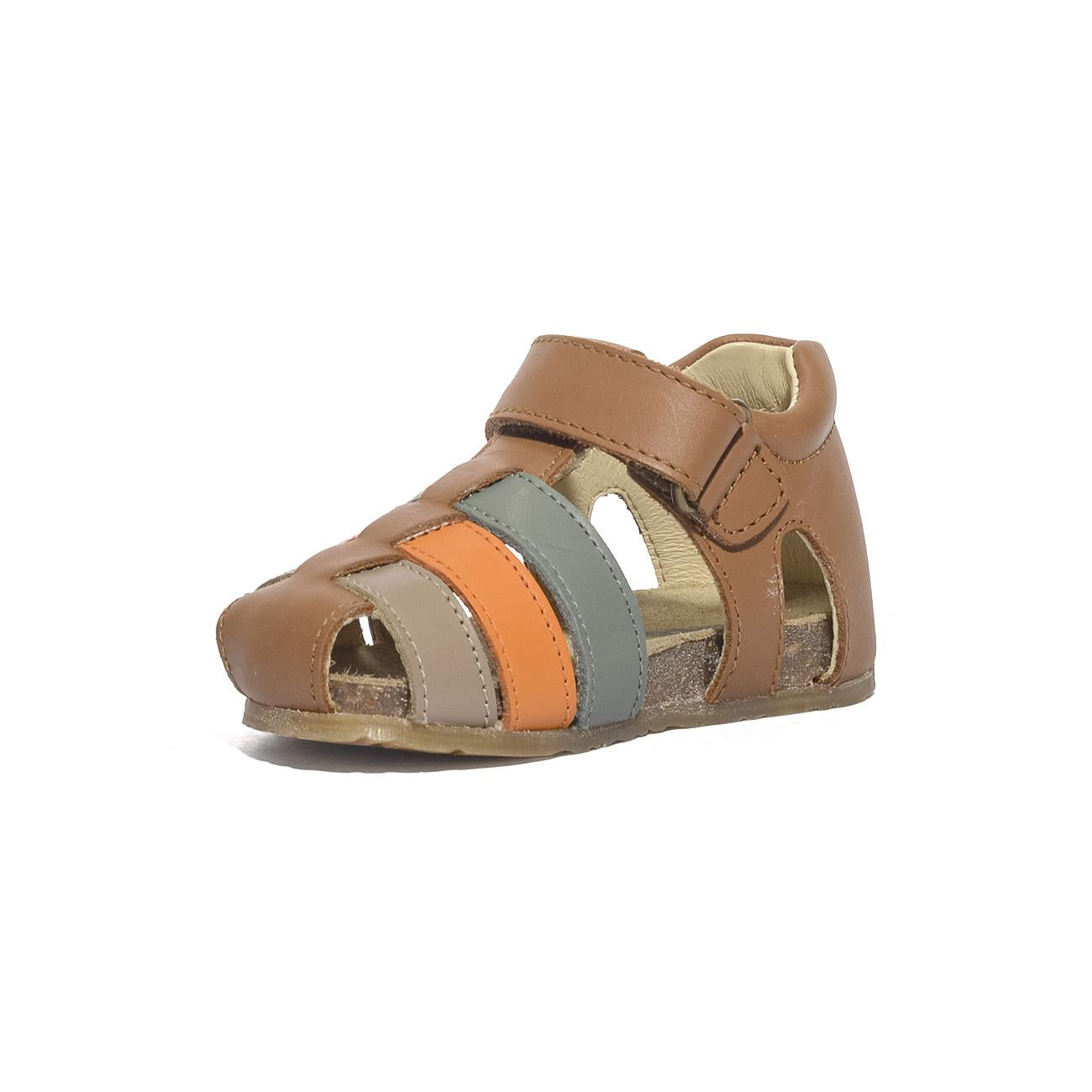 FALCOTTO 0011500736.02.4D10 COGNAC SAGE Sandali Bambino 