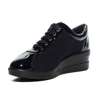 VALLEVERDE 36204 SUEDE BLACK Sneakers Donna 