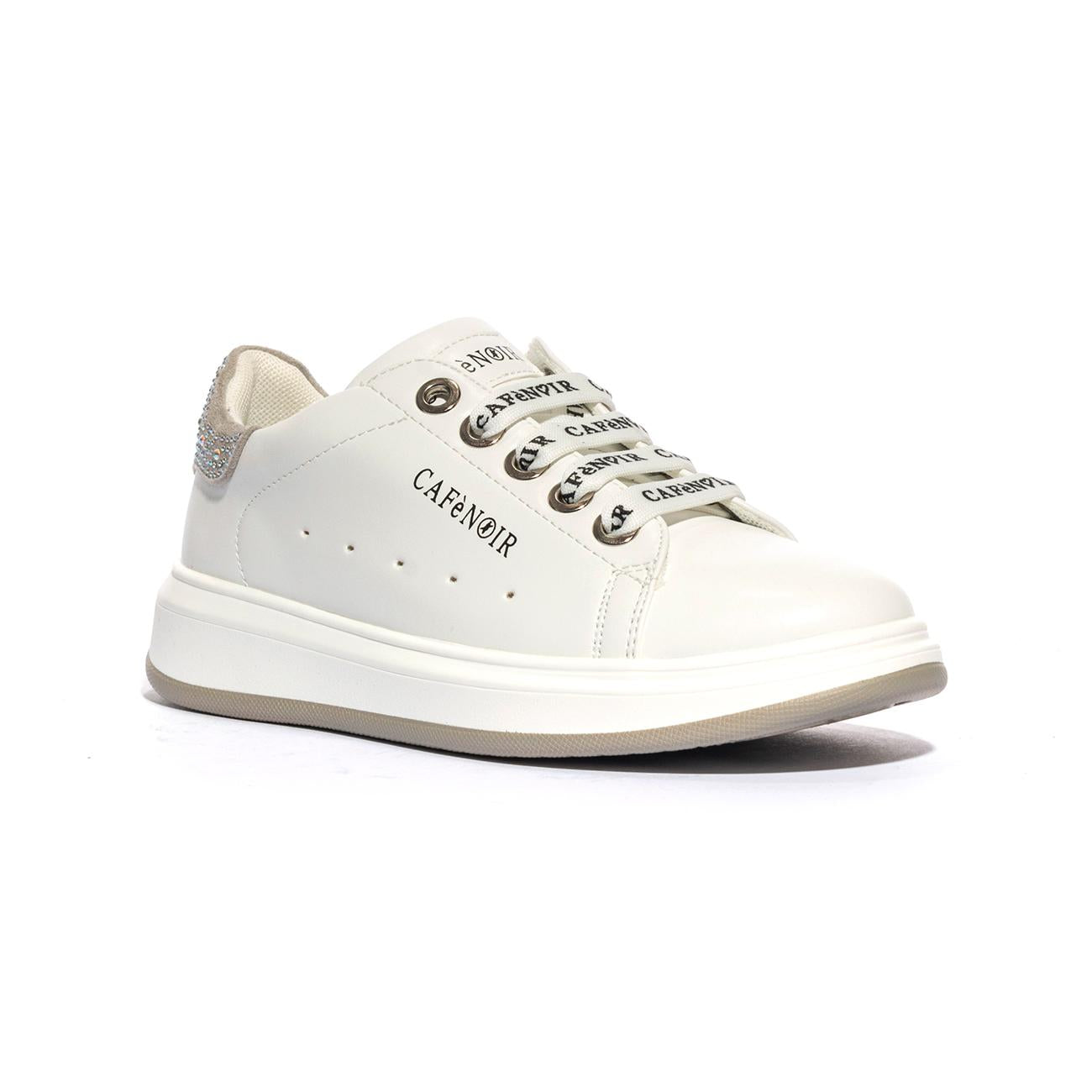CAFèNOIR C2020 WHITE GREY Sneakers Bambina 
