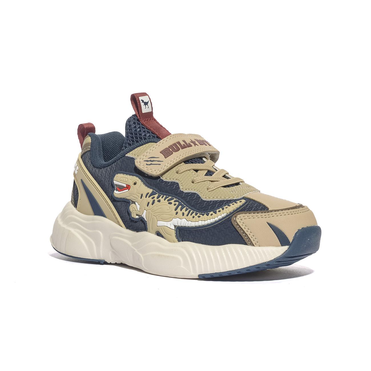 Sneakers Bull Boys Dnarl5103 Beige Blu DNAR5103BLU BULL BOYS