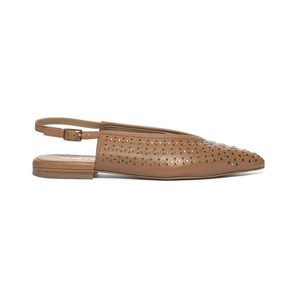 JANET&JANET J-712 BROWN Ballerine Donna 