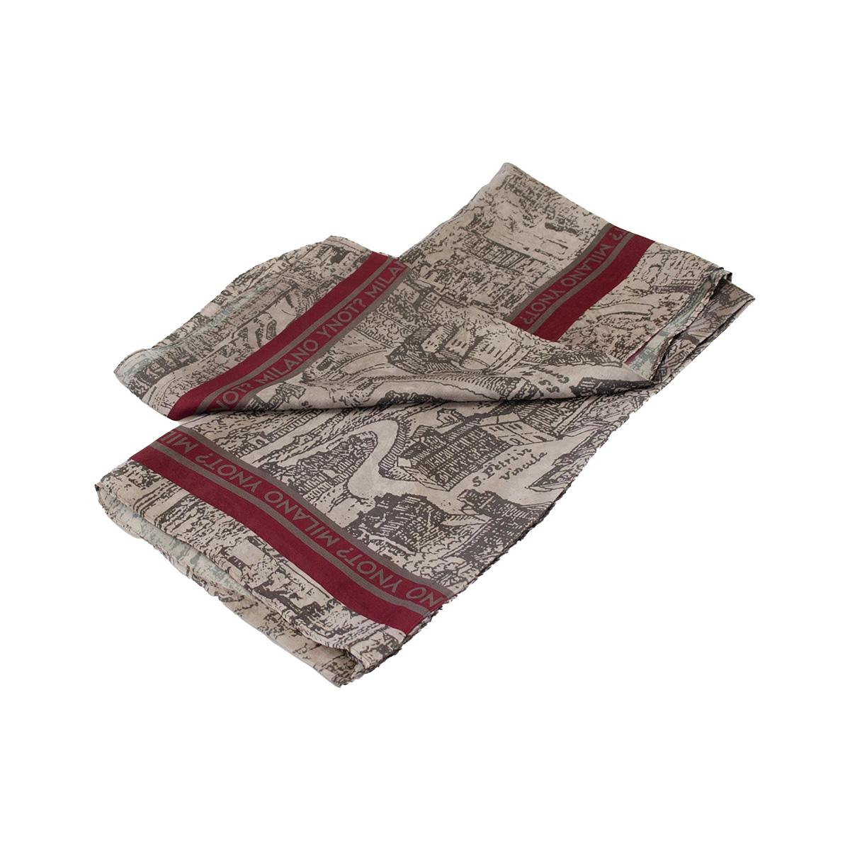 Y-NOT FLD090F6 ALMOND Foulard Donna 