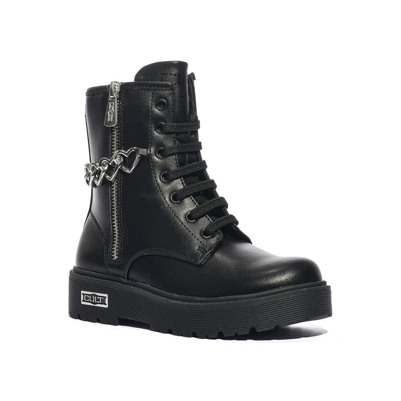 CULT T385 BLACK Stivaletti Bambina 