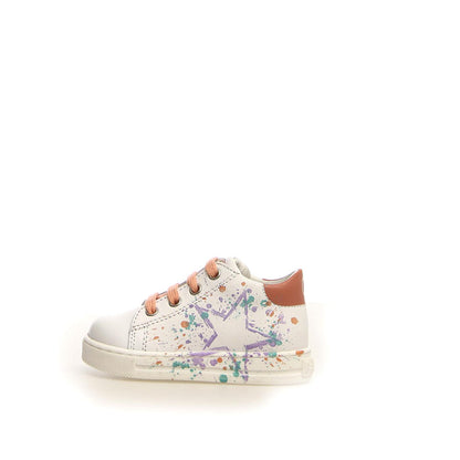 FALCOTTO 0012018363-01-2N52 WHITE-PEACH Sneakers Bambina 