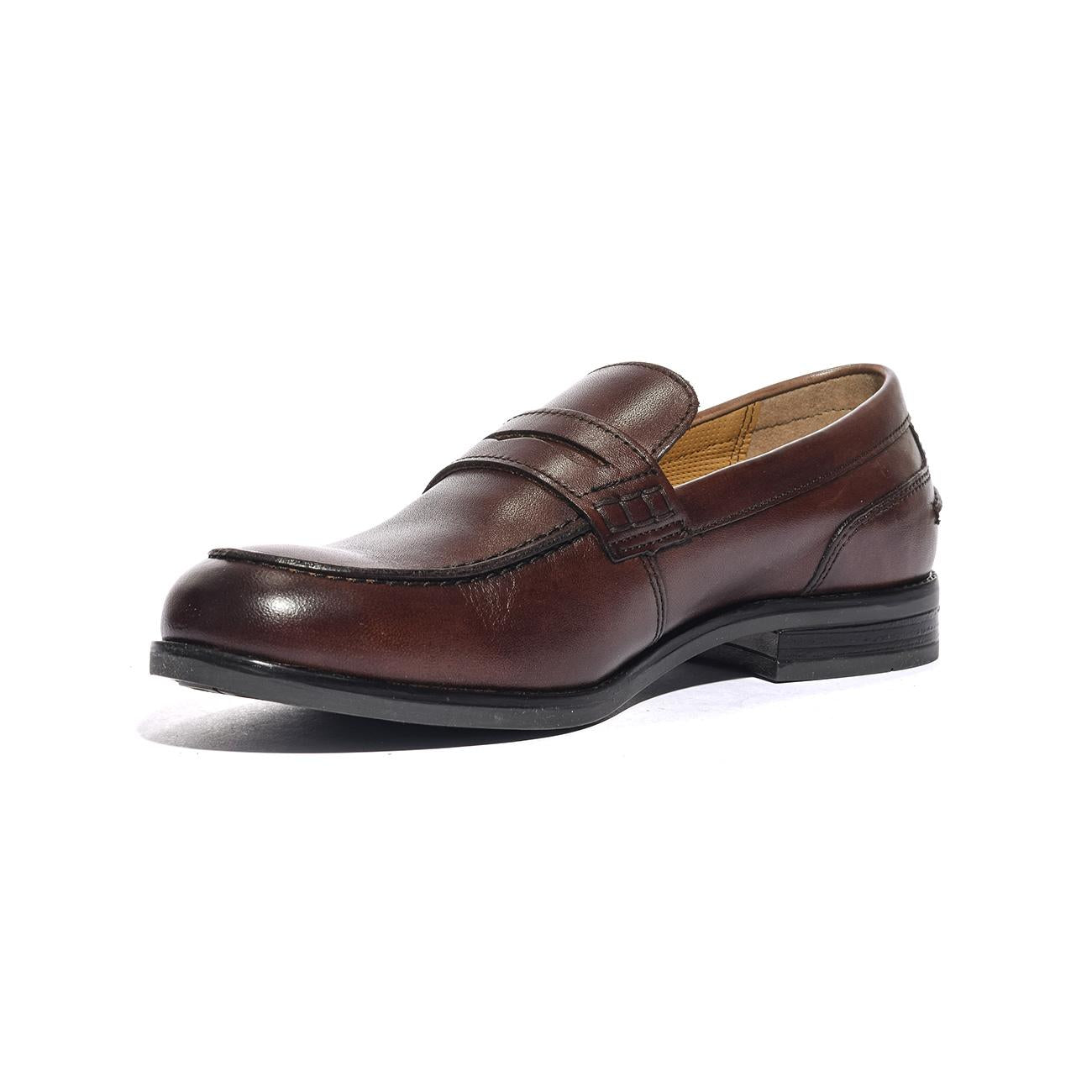 VALLEVERDE 17902 VITELLO BROWN Mocassini Uomo 