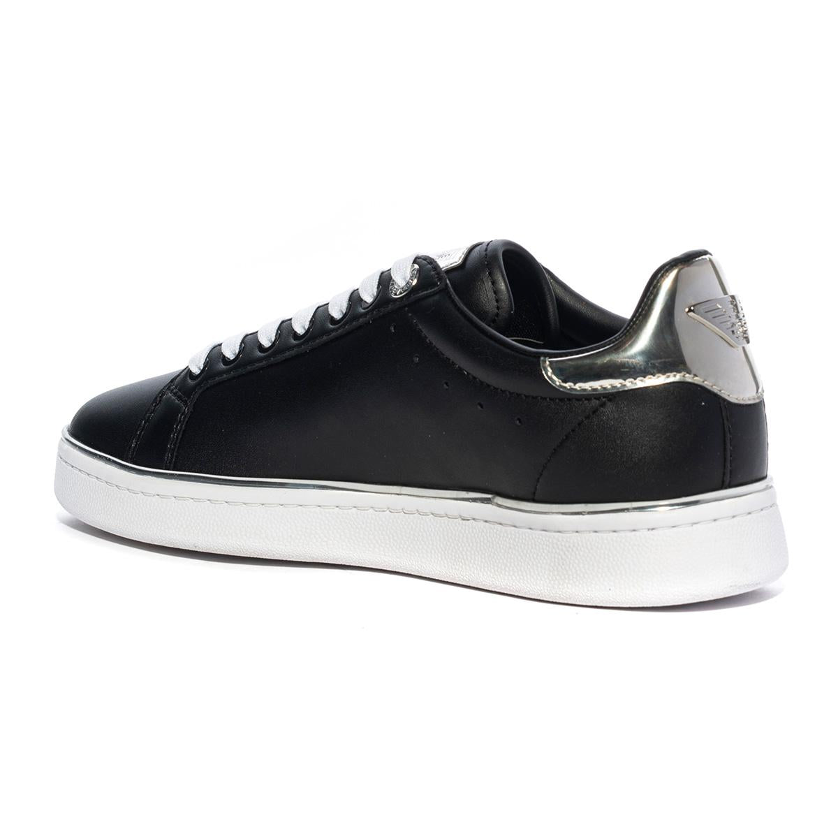 ARMANI X7X009 BLACK SILVER Sneakers Donna 