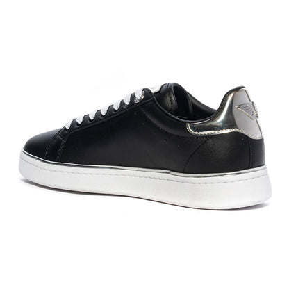 ARMANI X7X009 BLACK SILVER Sneakers Donna 