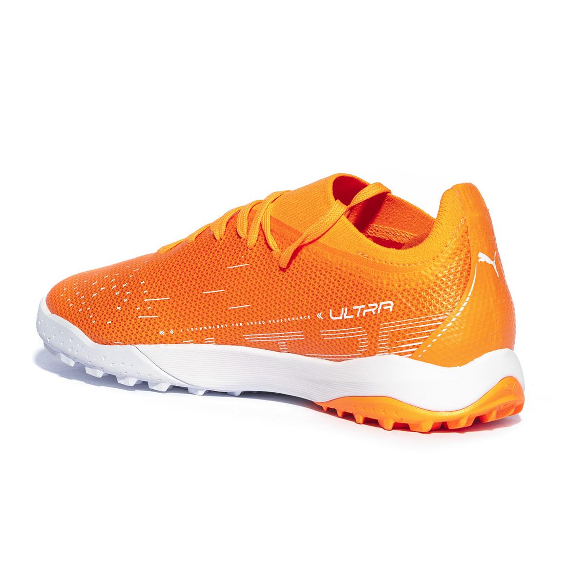 PUMA 107220-01 Orange  White Blue Calcio Uomo 