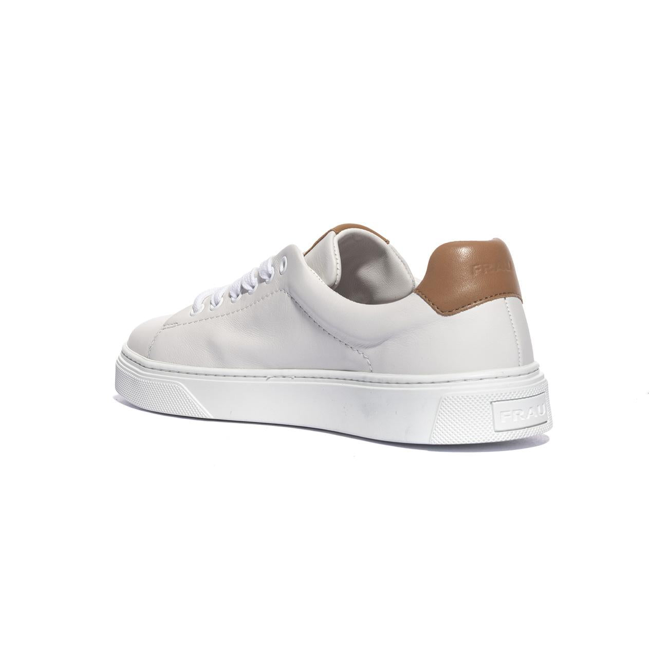 FRAU 28M3 BIANCOcuoio Sneakers Uomo 
