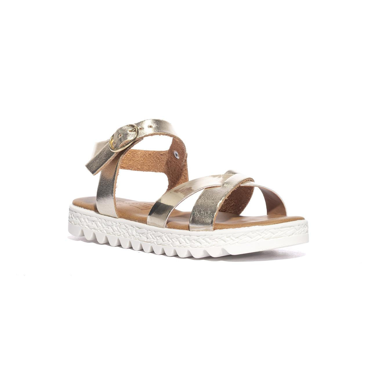 REBECCA FRANCY PLATINO Sandali Bambina 