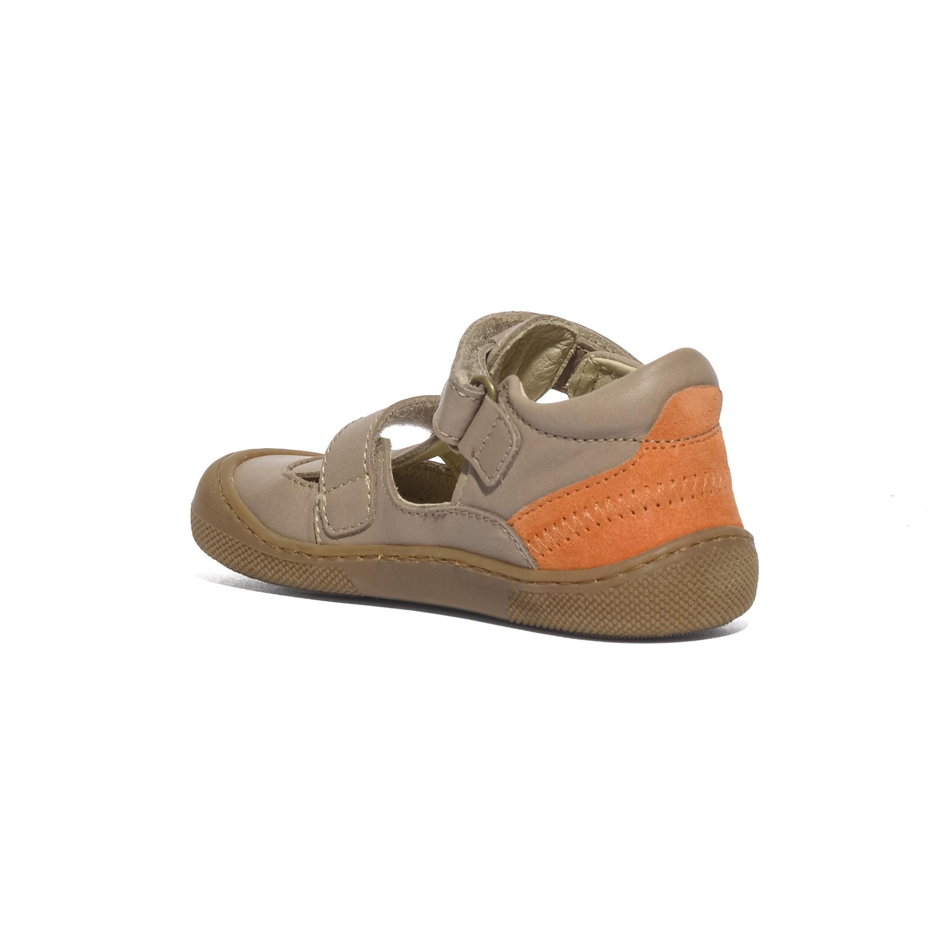 NATURINO 0012018470.01.1D16 TAUPE ORANGE Sandali Bambino 