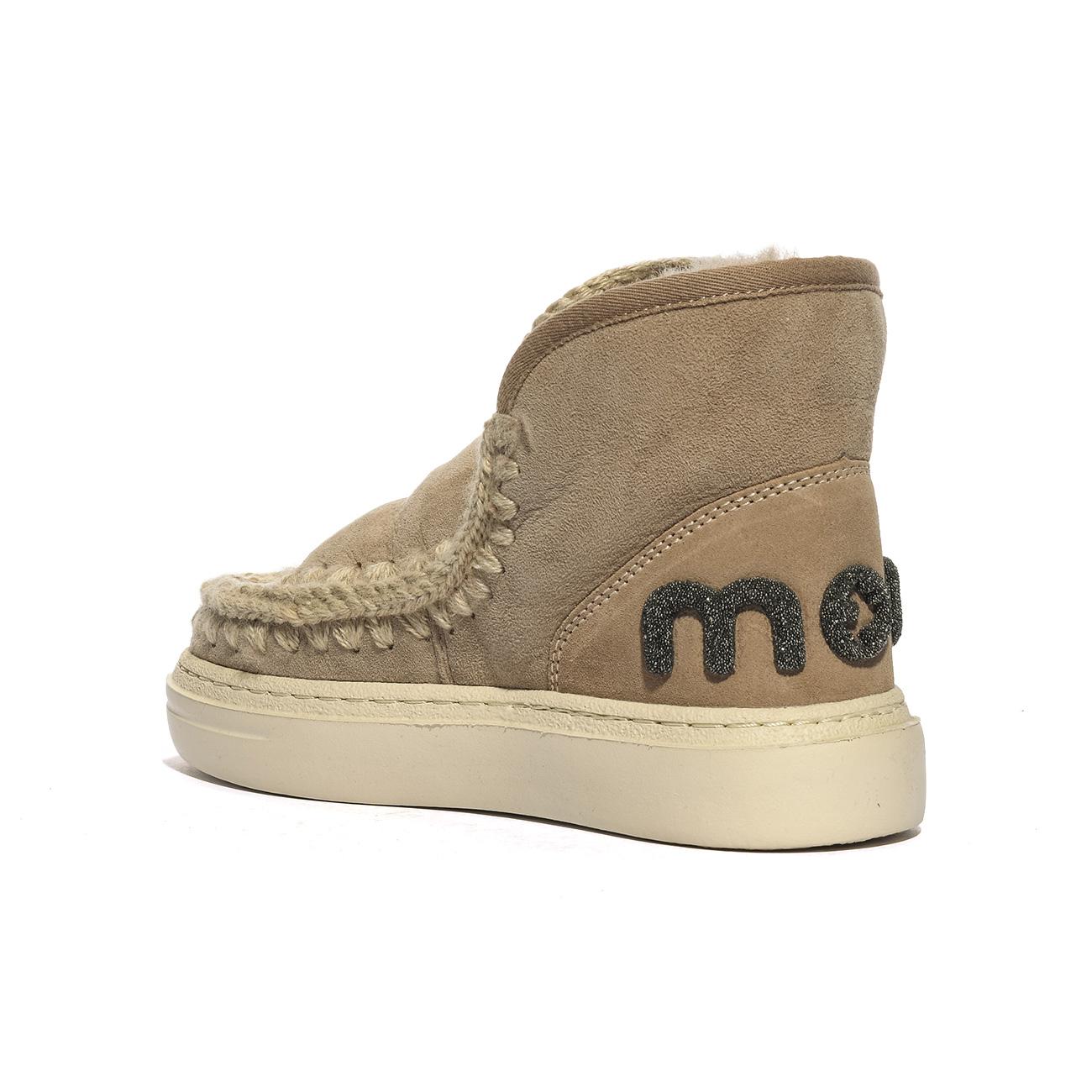 Mammut Mou  Eskimo sneaker bold glitter logo Beige 411001CAM MOU