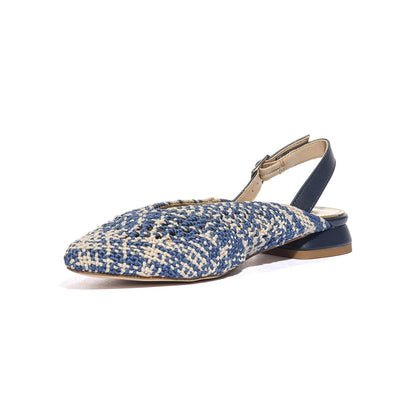 KEYS K10660 BLU BEIGE Ballerine Donna 
