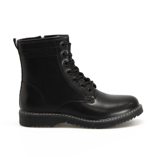 DOCKSTEPS MARTIN2 BLACK Anfibi Bambina 