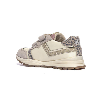 NATURINO 0012017870.03.1E18 BEIGE MILK ROSE Sneakers Bambina 