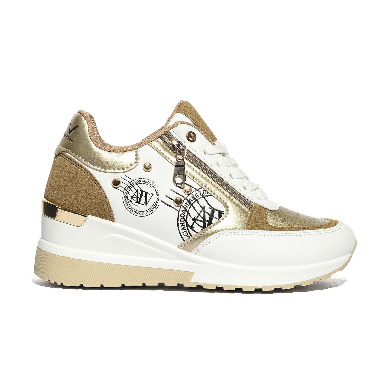 ALV By Alviero Martini ALVSD01731028 WHITEGOLD Sneakers Donna 