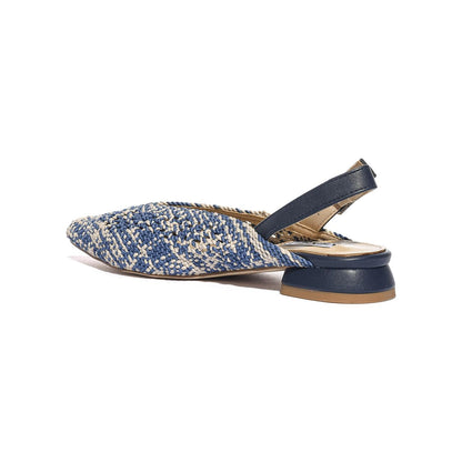 KEYS K10660 BLU BEIGE Ballerine Donna 