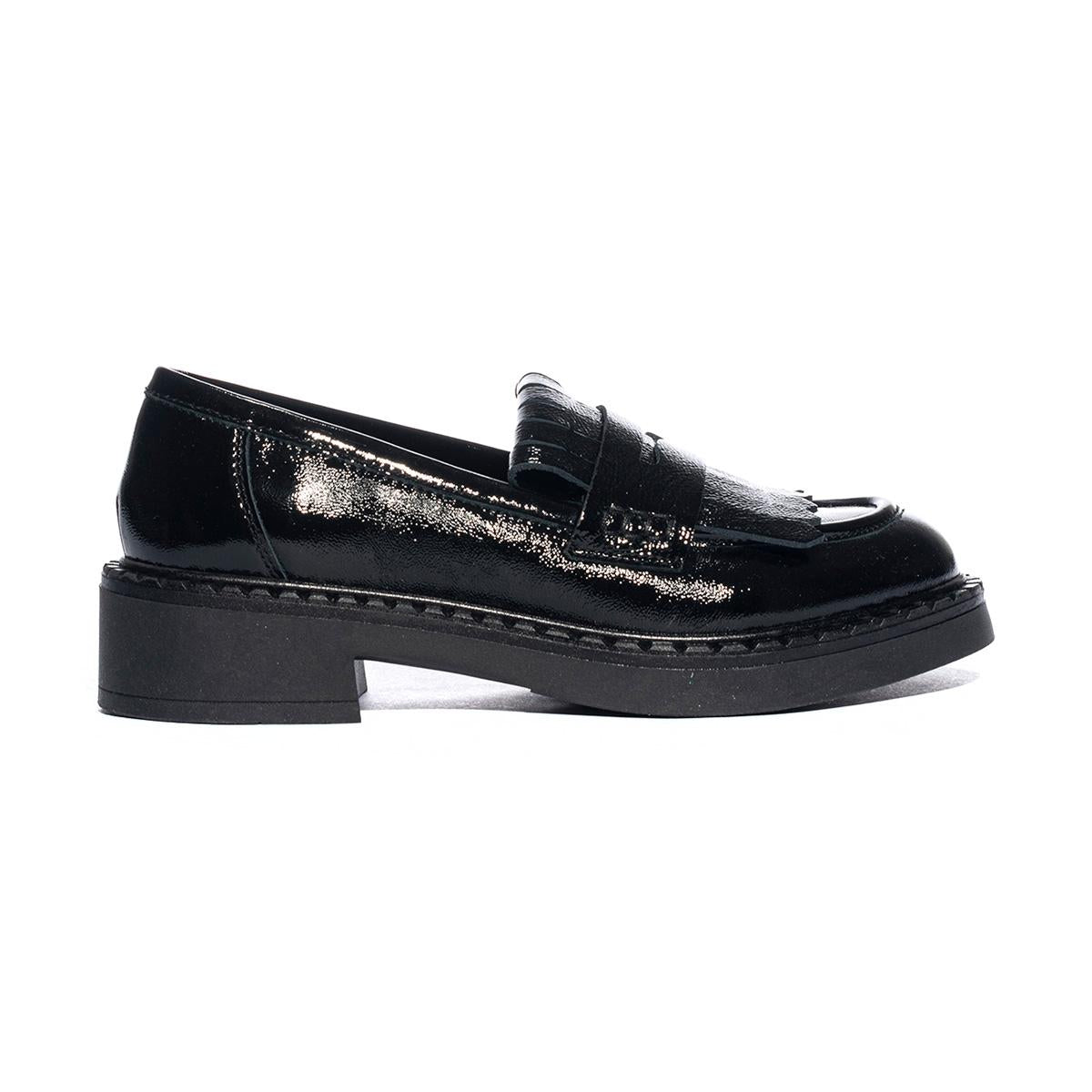 FRAU 97Z5 NERO Mocassini Donna 