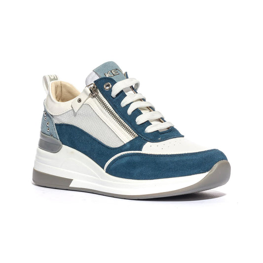 KEYS K7621 BALTIC WHITE SKY Sneakers Donna 