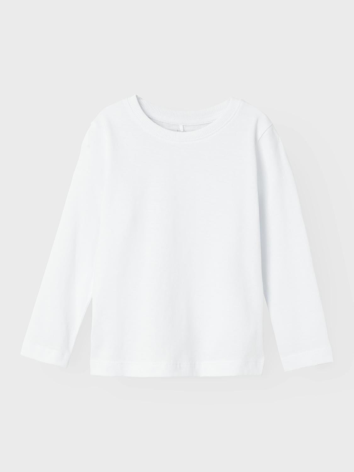 NAME IT 13232312 Bright White T-Shirt Bambino 