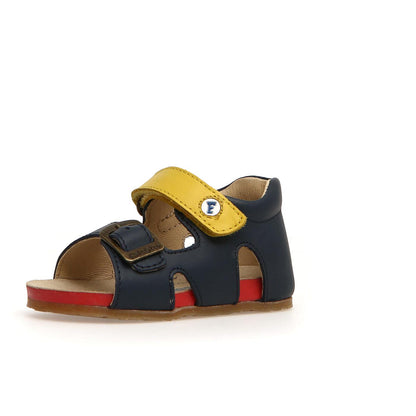 FALCOTTO 0011500737-03-1C23 NAVY-RED Sandali Bambino 