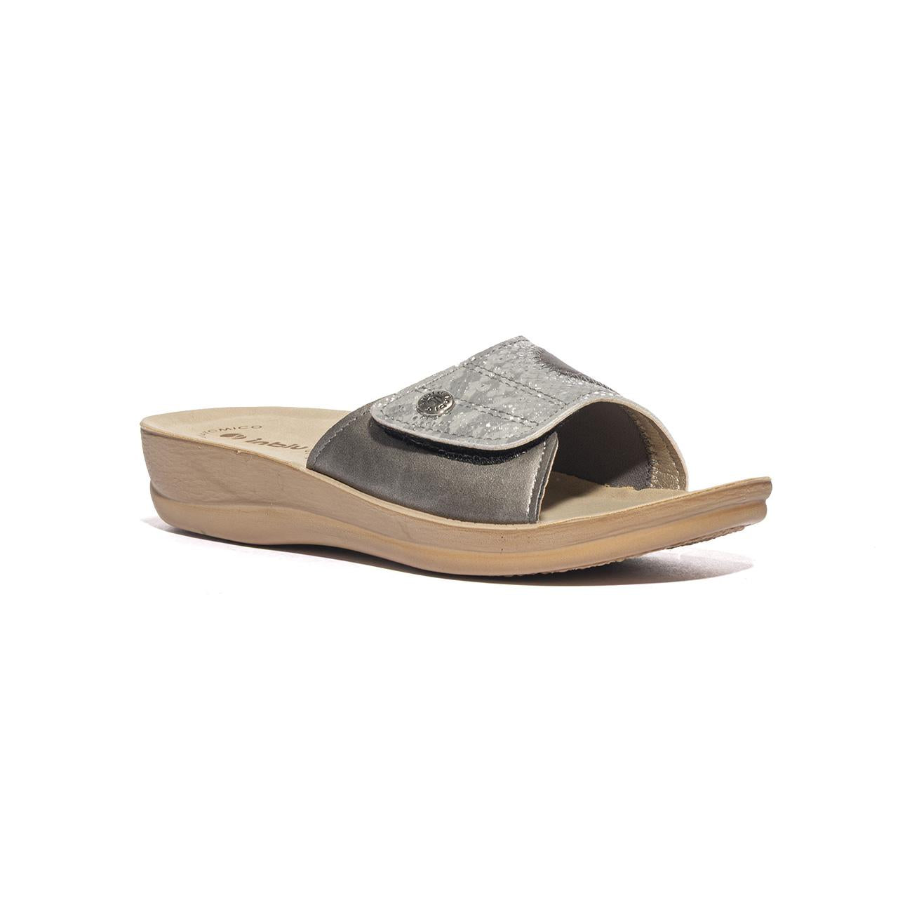 IN BLU VR000069 ARGENTO Ciabatte Donna 