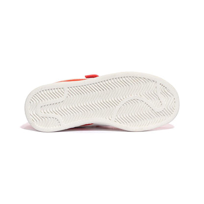 DIADORA 101.182009 BIANCO OTTICO ROSSO FIESTA Sneakers Bambino 