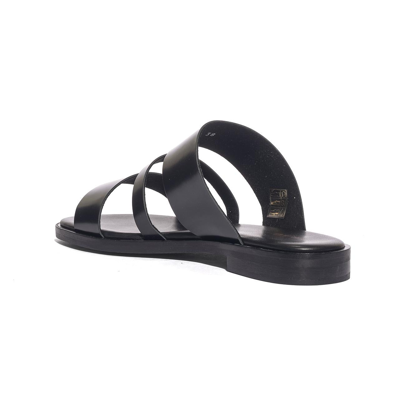 FRAU 86K0 NERO Sandali Donna 