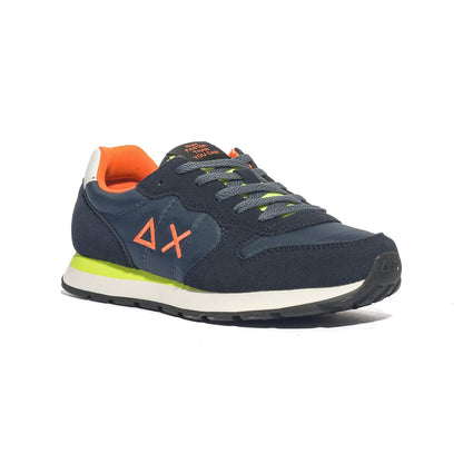 Sneakers Sun68  BOY'S TOM FLUO ( TEEN) Blu Z34302TNAVY BLUE SUN 68