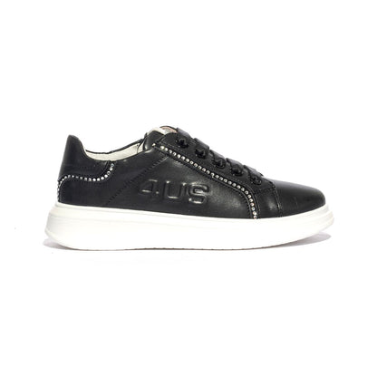 4US 42351 BLACK Sneakers Bambina 