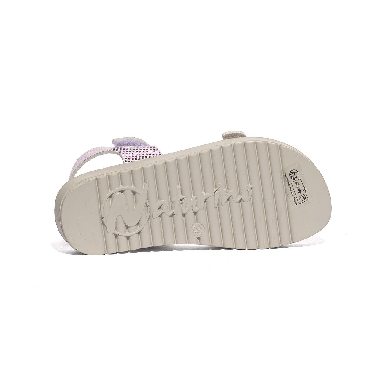 NATURINO 0010503212.02.1N11 WHITE FUCHSIA Sandali Bambina 