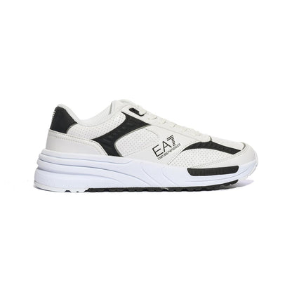 ARMANI 7X000360 WHITE BLACK Sneakers Uomo 