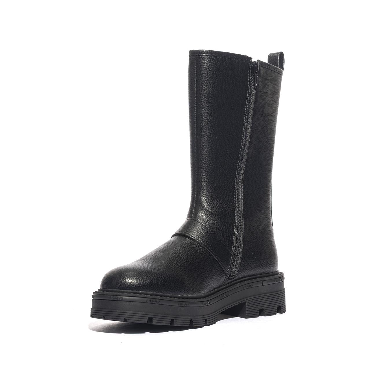 LIUJO 4F4703EX26322222 SPREADING MI BLACK Stivaletti Donna 