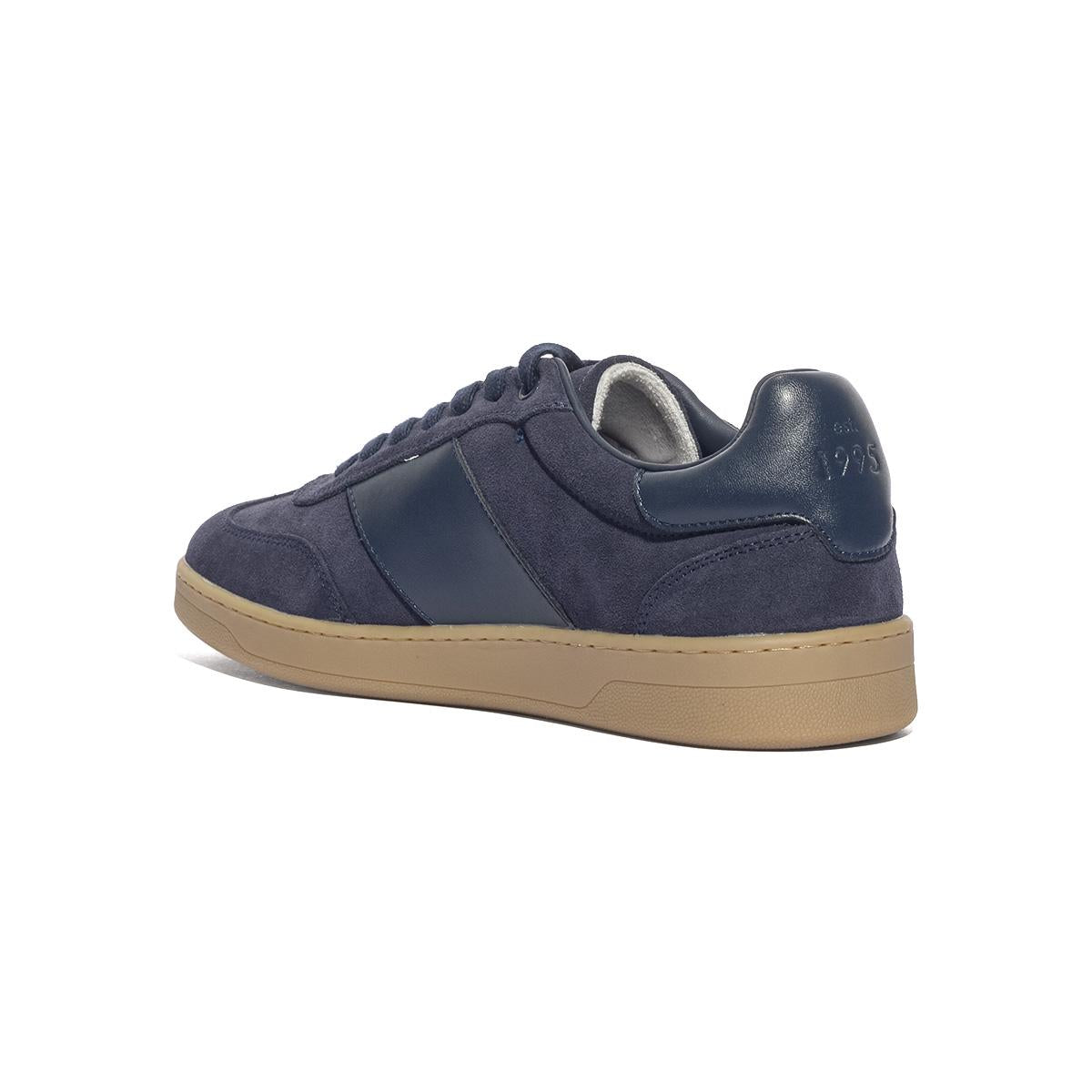 LIUJO 7B6015PX31000009 SUEDE CALF LEATH BLUE Sneakers Uomo 