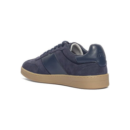 LIUJO 7B6015PX31000009 SUEDE CALF LEATH BLUE Sneakers Uomo 