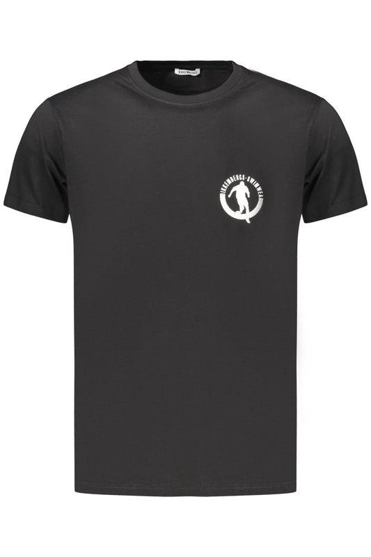 BIKKEMBERGS BKK3MTS02_NEBLACK Nero T-Shirt Uomo 