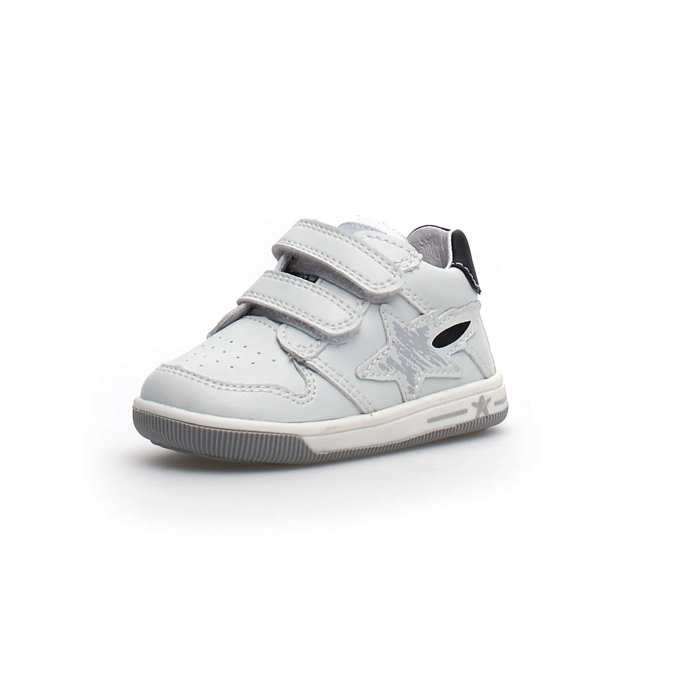 FALCOTTO 0012016966-02-1N20 WHITE-BLACK Sneakers Bambino 