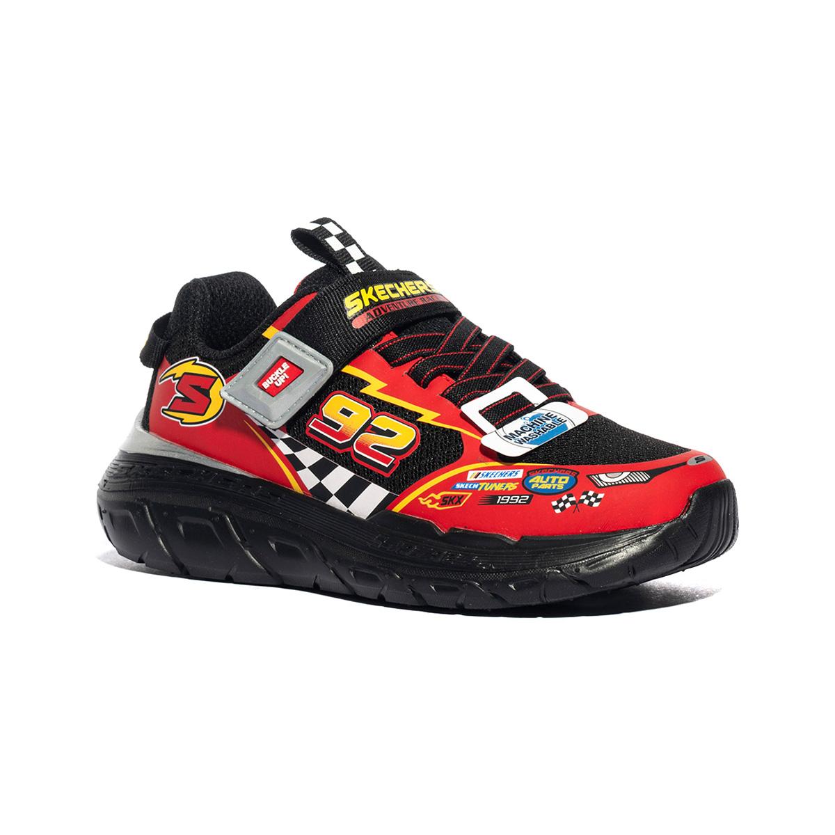 SKECHERS 402303L BKRD Sneakers Bambino 