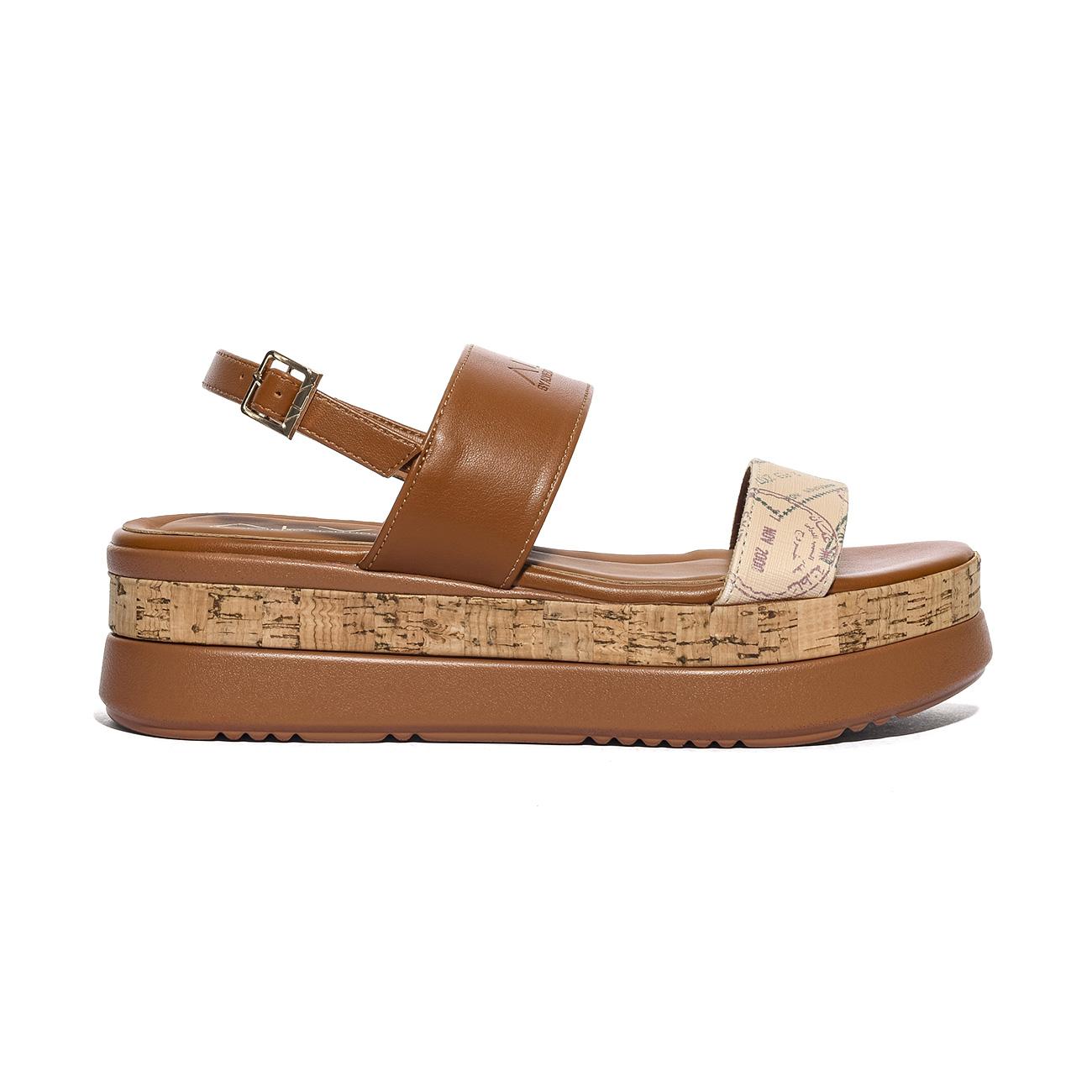 ALV By Alviero Martini ALVSD0152 TAN/SAFARI PASSPORT Sandali Donna 