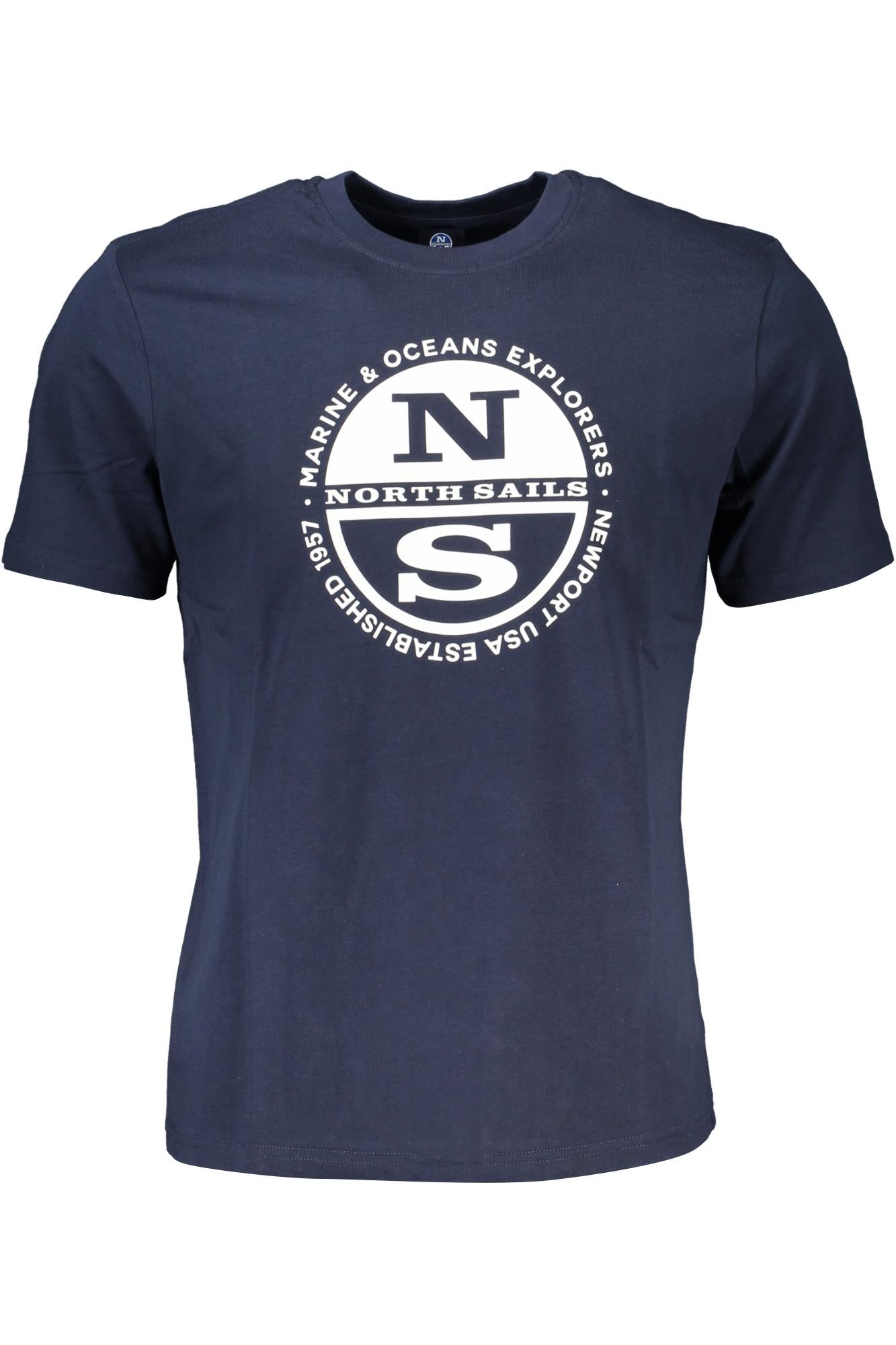 NORTH SAILS 902832000_BL0802 Blu T-Shirt Uomo 